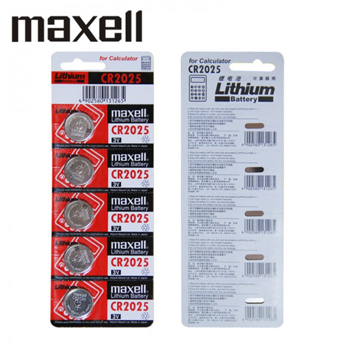 Pin chính hãng Maxell CR2032 / CR2025 / CR2016Lithium 3V - Made In Japan dành cho đồng hồ, smartkey, thiết bị điện tử...