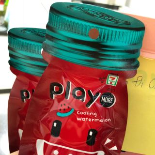 Combo 1 Hộp/12 Gói Kẹo Play more Kẹo Dưa Hấu Thái [Hàng Mới Về + Có Sẵn Trong Kho]