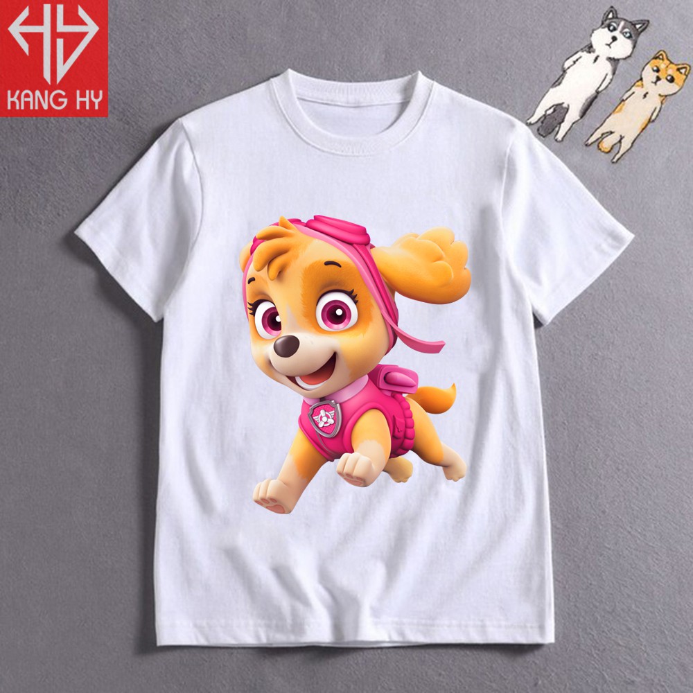 4 mẫu áo thun đội chó cứu hộ paw patrol F080