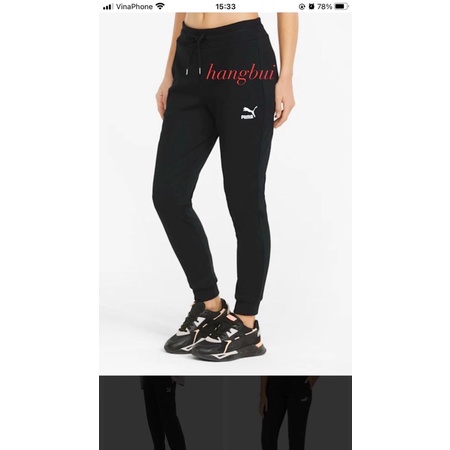quần nỉ da cá puma hàng dư xịn