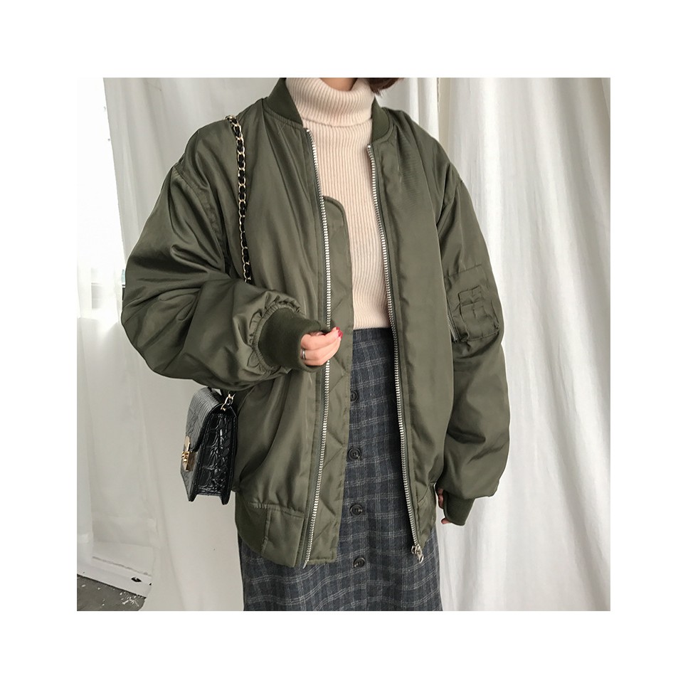 A302 Áo phao bomber 2 Lớp ( chỉ còn loại tay k dúm giá 325k) phong cách Hàn Quốc | BigBuy360 - bigbuy360.vn