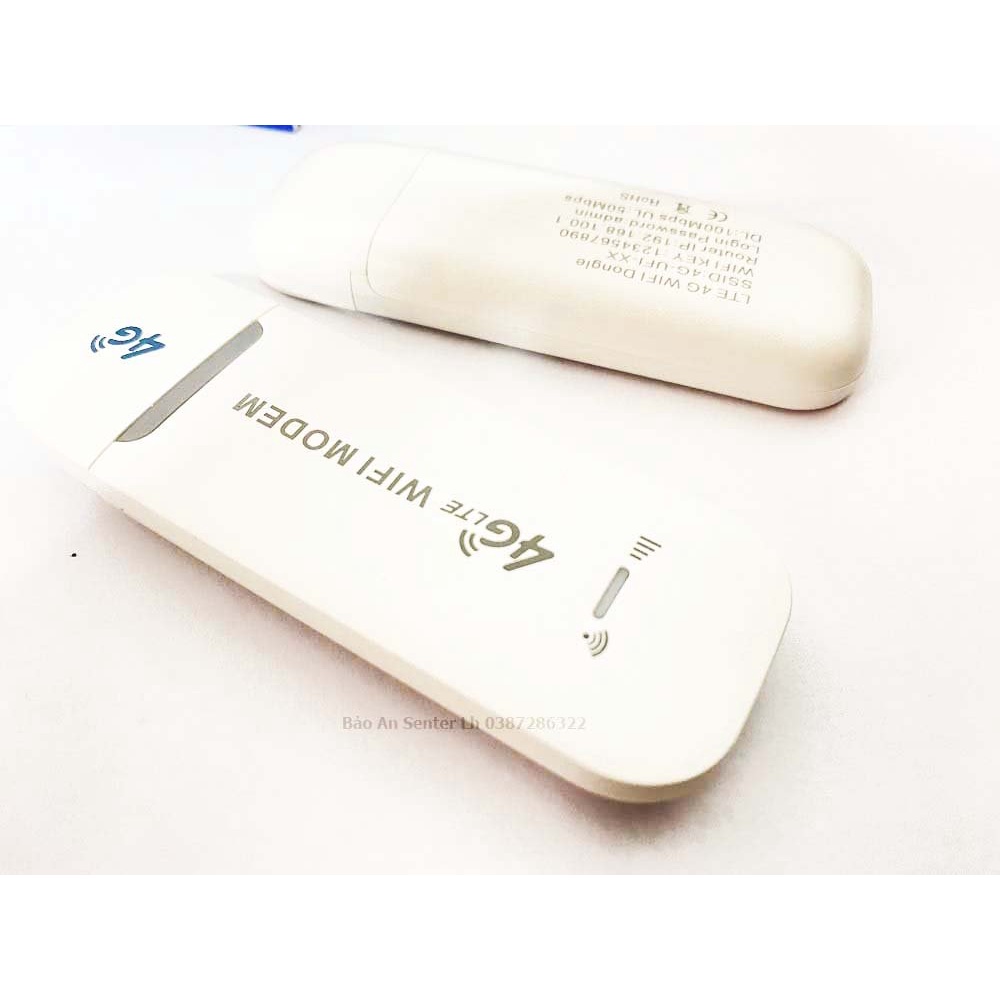 Cục Phát Wifi Di Động 4G Dongle LTE Lắp Sim Trực Tiếp Cắm Vào ổ Điện Là Sài