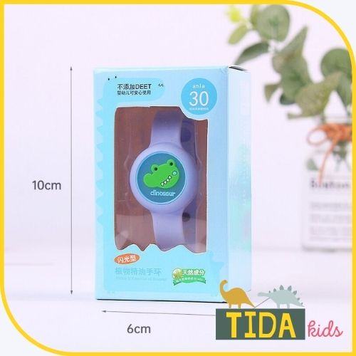 Đồng Hồ Tình Dầu Đuổi Muỗi ⚡ AN TOÀN ⚡Phát Sáng Hoạt Hình Dễ Thương Kèm Hộp Giá Tốt, Đồ Gia Dụng TiDa Kids Shop