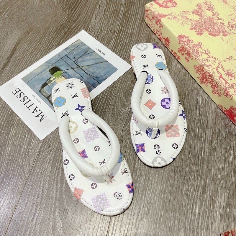 Dép Lê nữ kẹp ngón / xỏ ngón đi chơi đi biển rẻ đẹp.