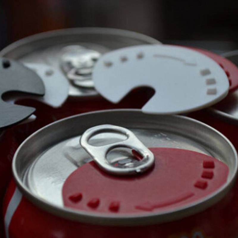 Bộ 5 Nắp Đậy Lon Bia Bằng Nhựa Siêu Bền Tiện Dụng Cho Gia Đình