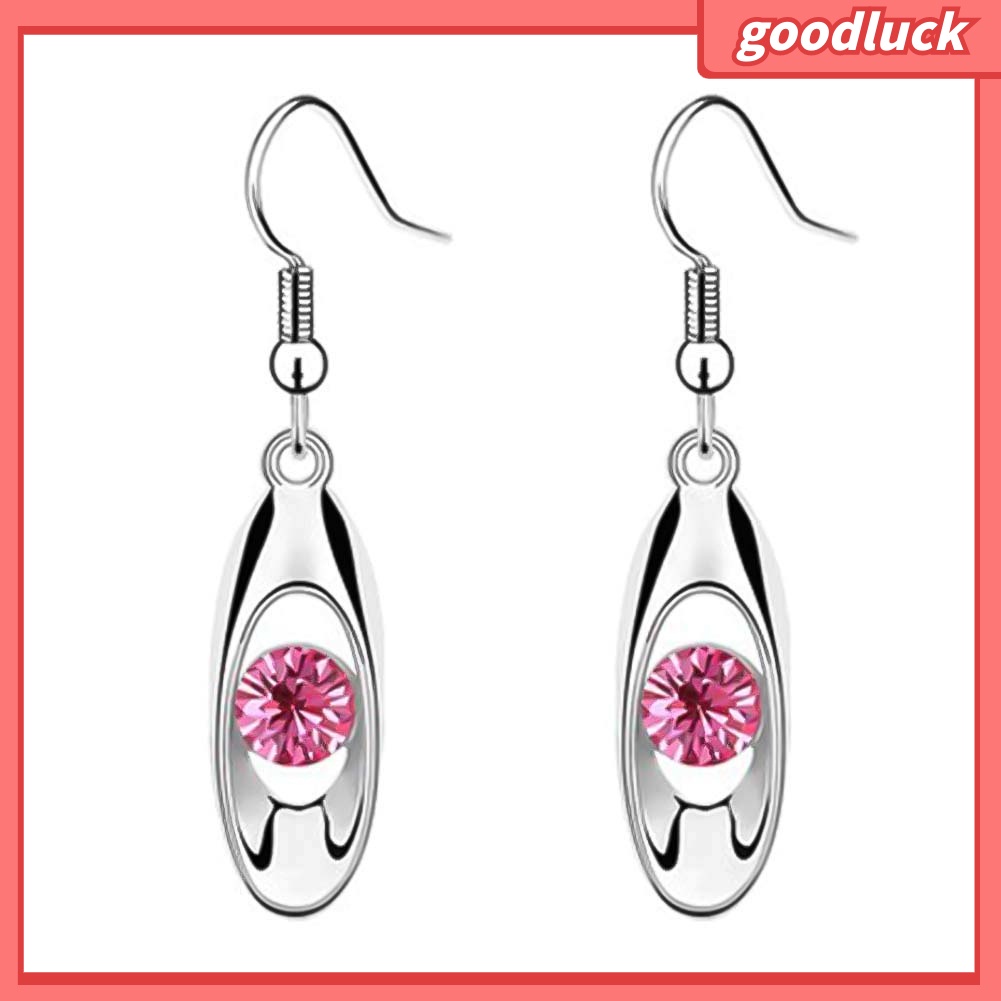 Bông Tai HợP Kim HìNh GiọT NướC ĐíNh Đá Sang TrọNg