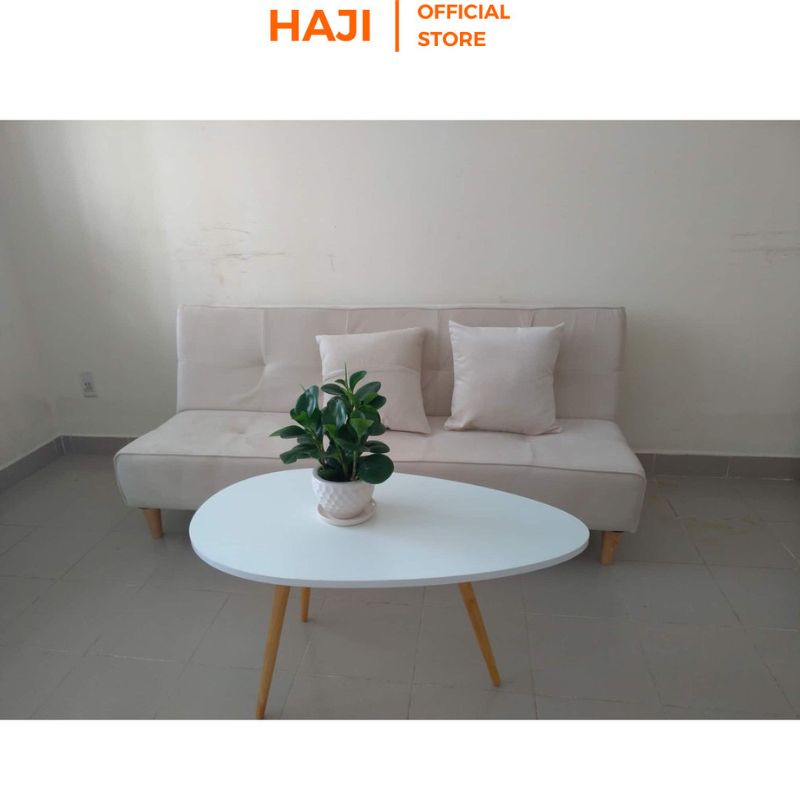 Bàn cafe chân gỗ sồi chắc chắn màu sắc trendy sang trọng thương hiệu HAJI A55