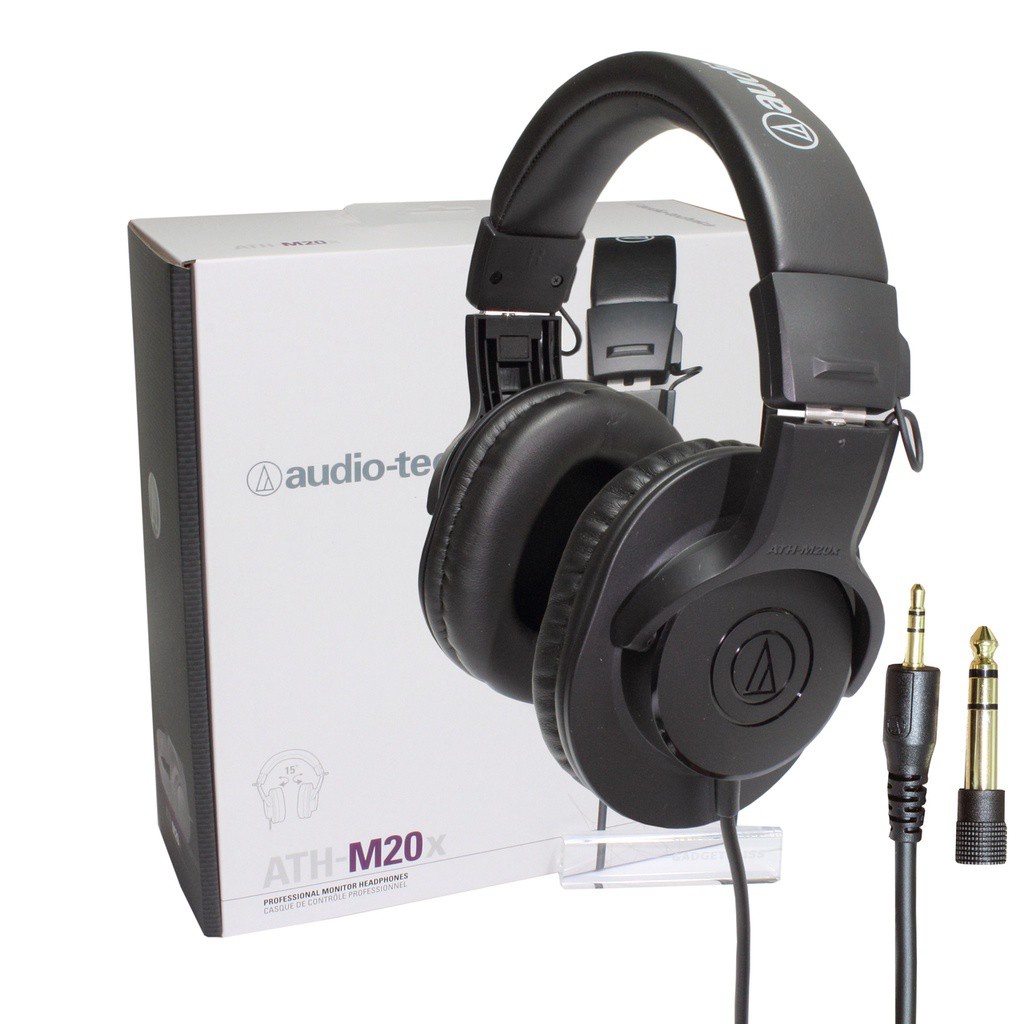 Audio Technica ATH M20x - Tai nghe kiểm âm hàng đầu Nhật Bản