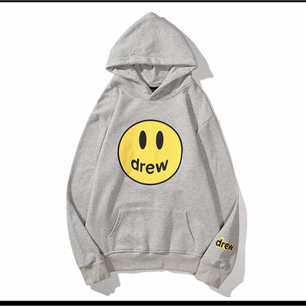 [ giá sỉ ]   Áo Hoodie mặt cười DREW Áo nam nữ Chất nỉ cottong dày đẹp phong cách Unisex
