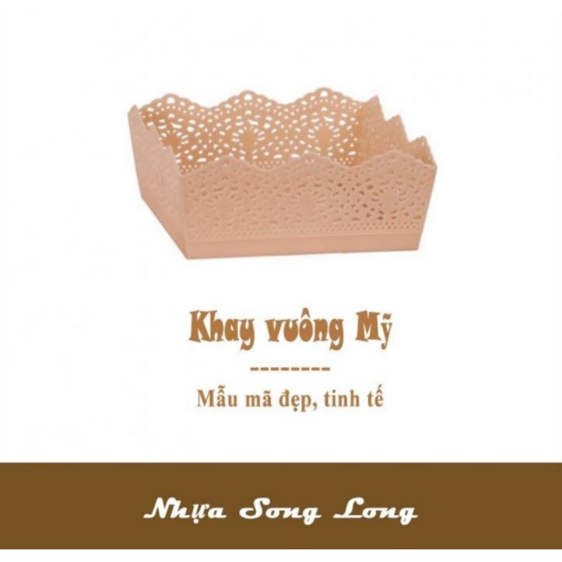 Khay nhựa Song Long