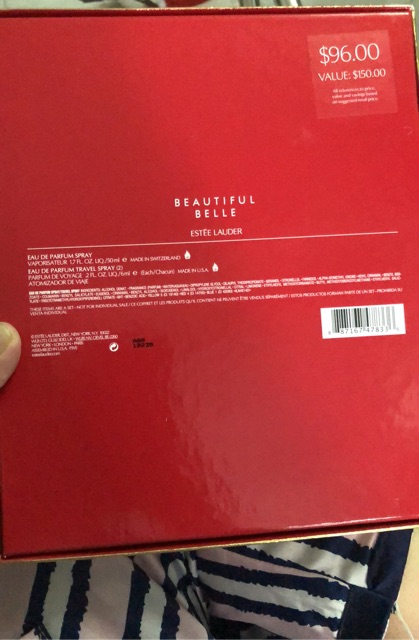 Set nước hoa Este Lauder Belle