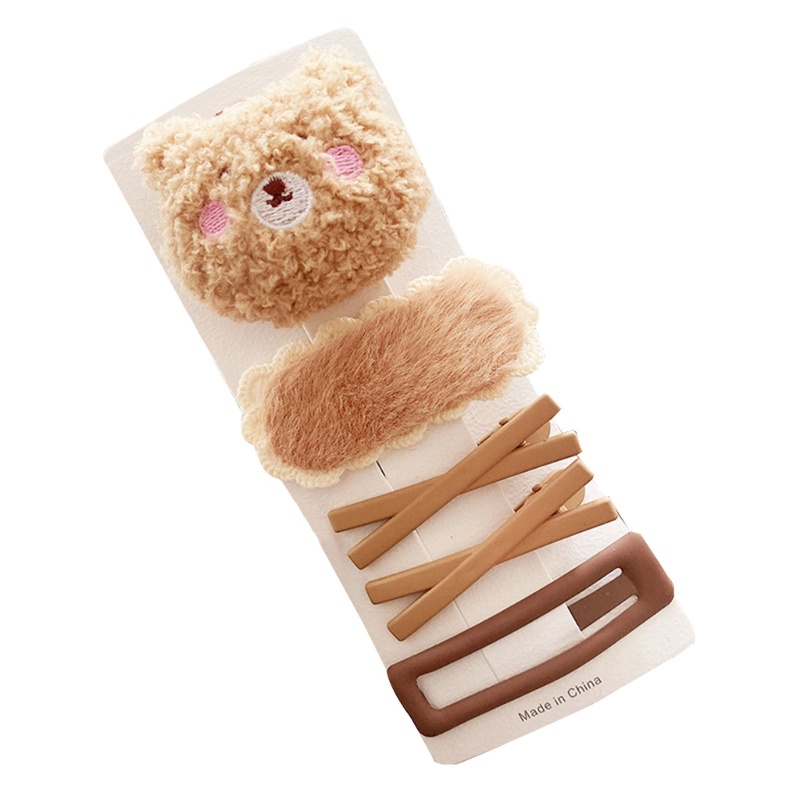 Bộ 4 Kẹp Tóc Nơ Xinh Xắn Dành Cho Bé Gái