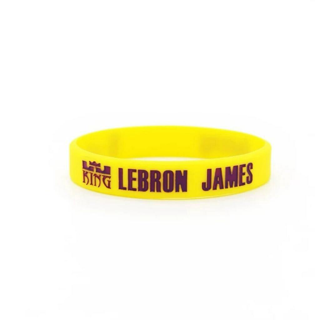 Lebron James Chữ Ký Mới # 6 Vòng Tay Silicon