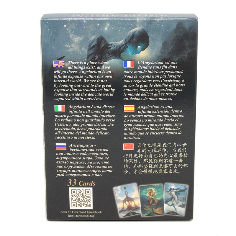 Bộ 33 Thẻ Game Angelarium for Oracle of Emanations Divinations