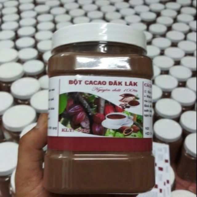 Sỉ 10 hủ cacao đắc lắc nguyên chất