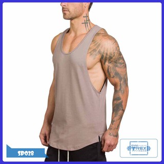 Áo ba lỗ gym nam ASRV SP028, Áo tanktop tập gym nam - Gym Trex