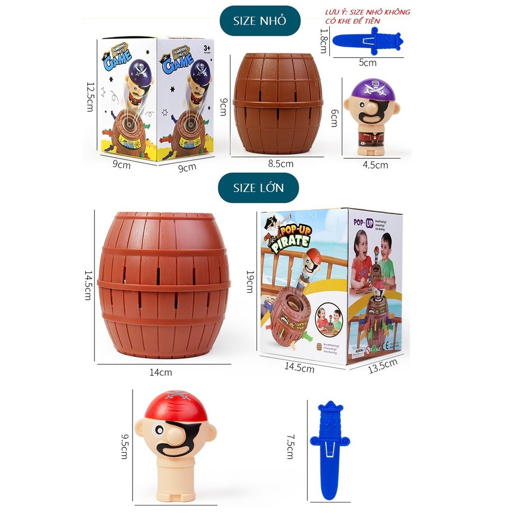 Bộ đồ chơi hải tặc CTT013 - Có thể chọn mẫu