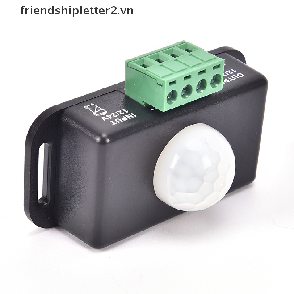 #Nóng Trong Kho# Công Tắc Cảm Biến Chuyển Động Hồng Ngoại DC 12V 24V 6A Cho Đèn LED