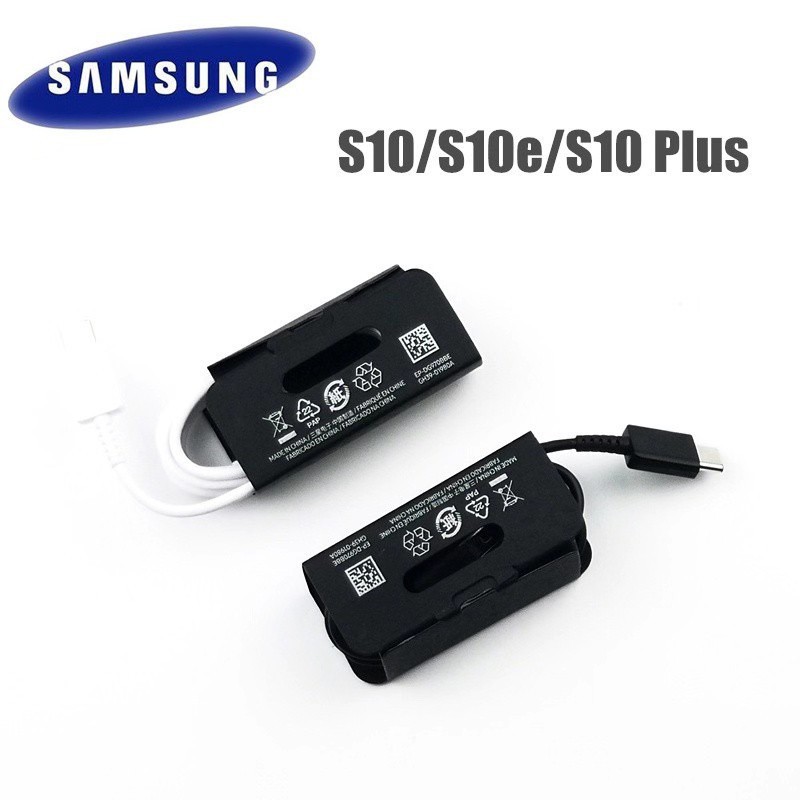 Original samsung S10 TYPE C Cable Android Type-c S10plus S10e S9 S9+ Note8 Note9 Quick charge cables