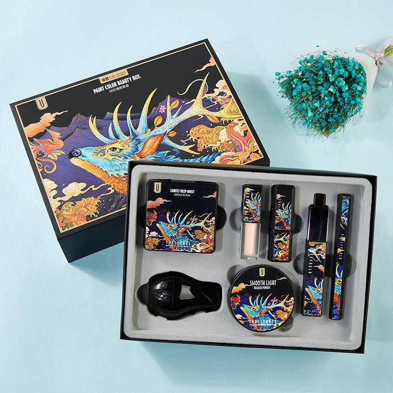 Hộp Quà Trang Điểm Nhẹ Hộp Quà Mỹ Phẩm Pant Color Beauty Box Nội Địa Trung - Super Buyers Mỹ Phẩm | BigBuy360 - bigbuy360.vn