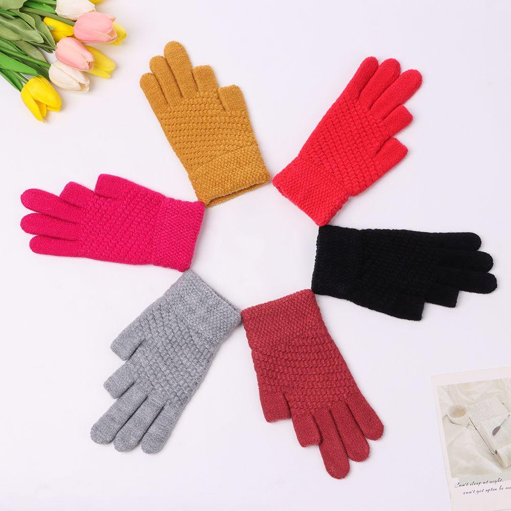 Găng Tay Dệt Kim Giữ Ấm Mùa Đông Cho Nam Nữ MIHAN1