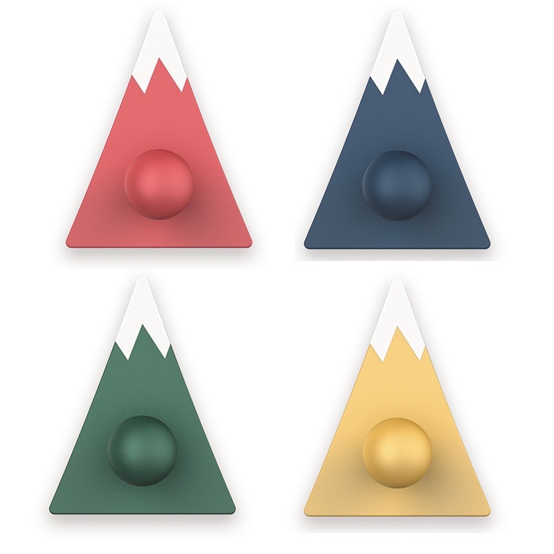 Set móc treo dán tường kiêm trang trí núi Phú Sĩ - 4c