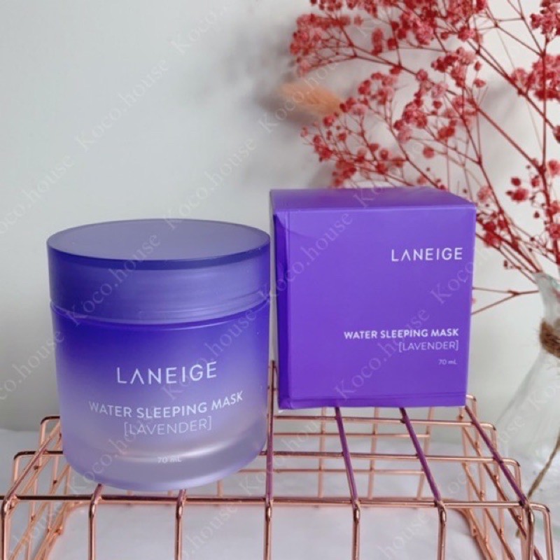 ( đủ bill ) MẶT NẠ NGỦ OẢI HƯƠNG LANEIGE WATER SLEEPING MASK LAVENDER