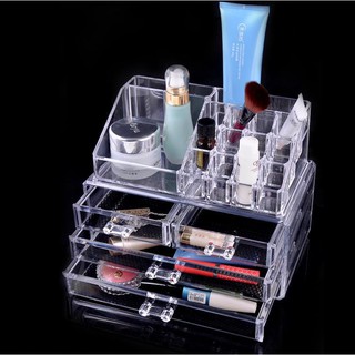 KHAY ĐỰNG MỸ PHẨM CAO CẤP mica