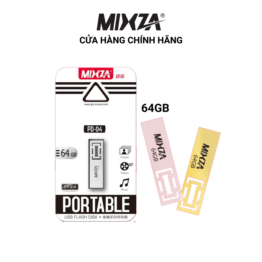 USB 64GB MIXZA RETRO PD-04 I MIXZA Vietnam
