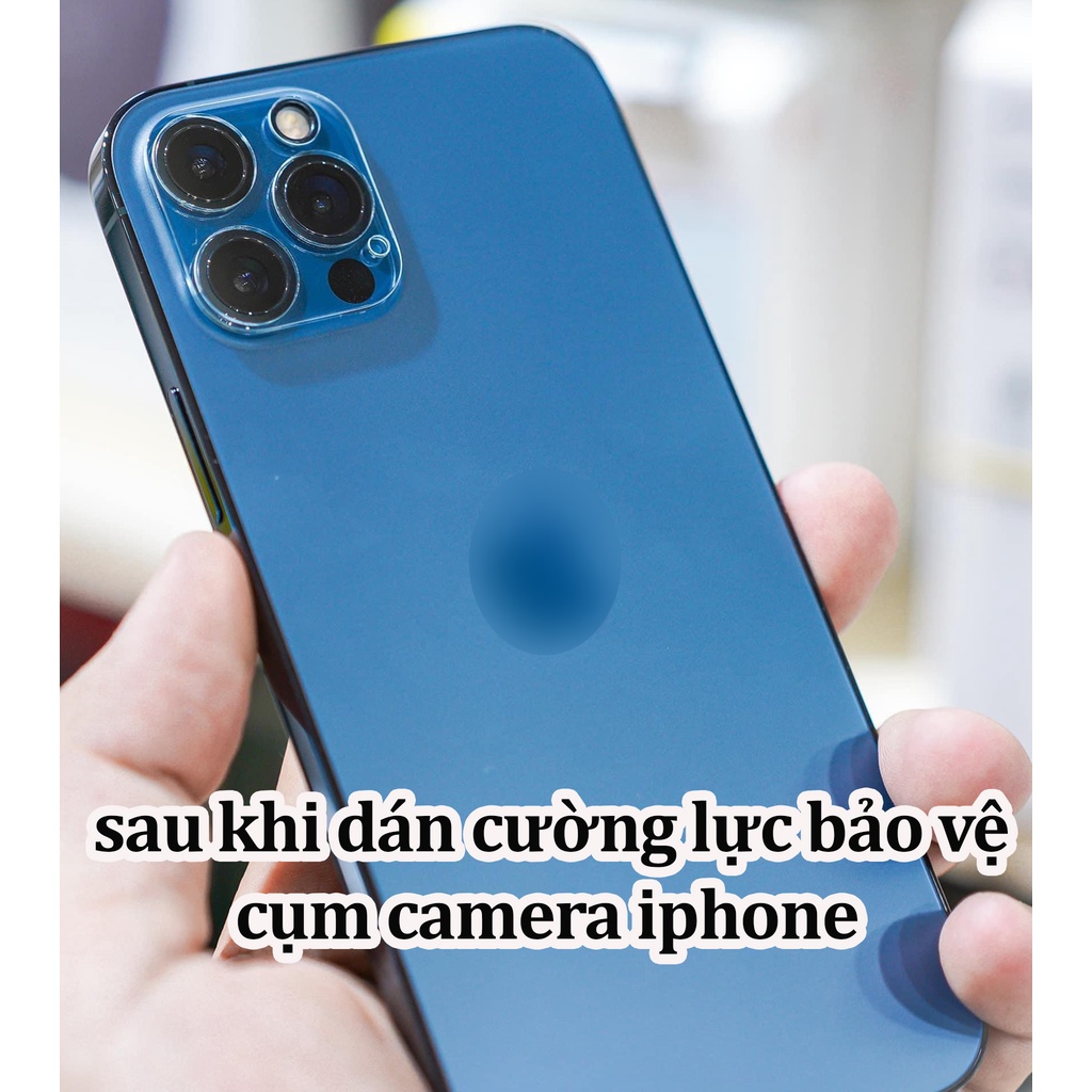 Kính cường lực iphone bảo vệ Camera sau cho 11/11pro/11promax/12/12mini/12pro/12promax/13/13pro/13promax - ORIO