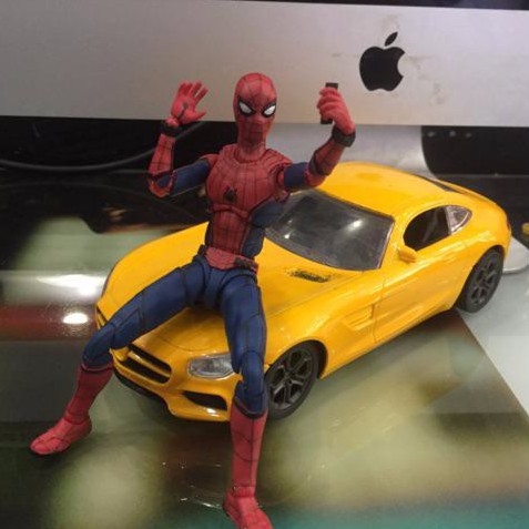 Mô hình Spider Man SHF Home Coming - Người Nhện Marvel - Civil War