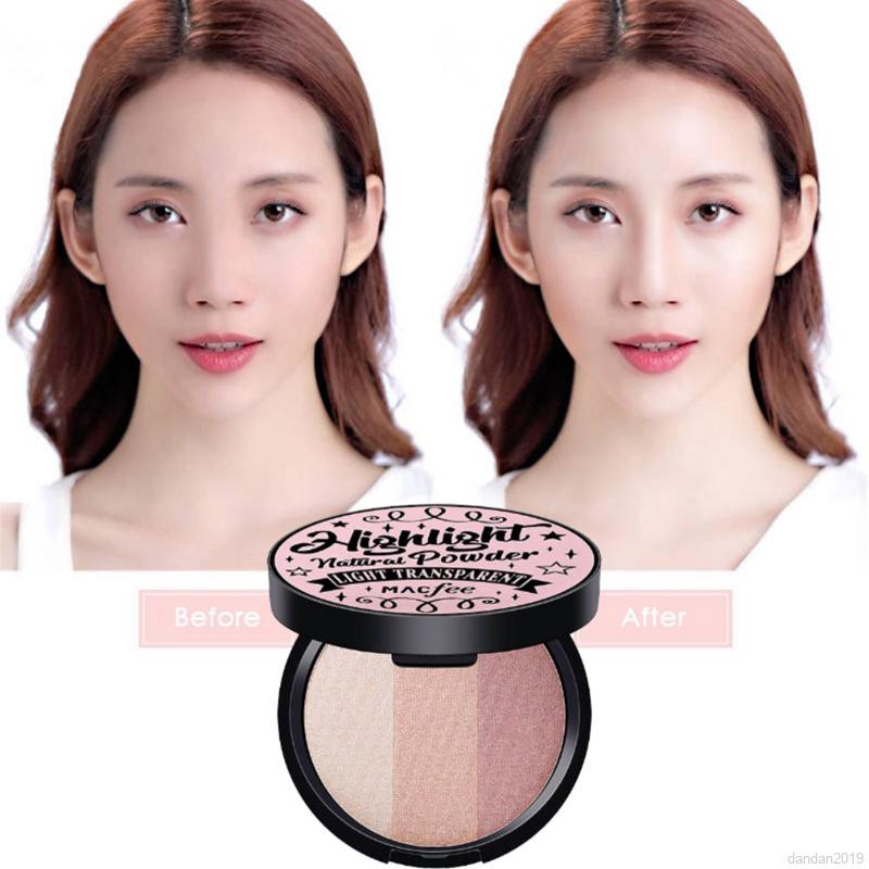 Hộp phấn highlight 3 màu lấp lánh | BigBuy360 - bigbuy360.vn