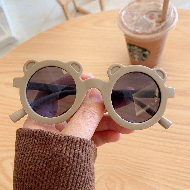 Kính tròn gấu cho bé dễ thương