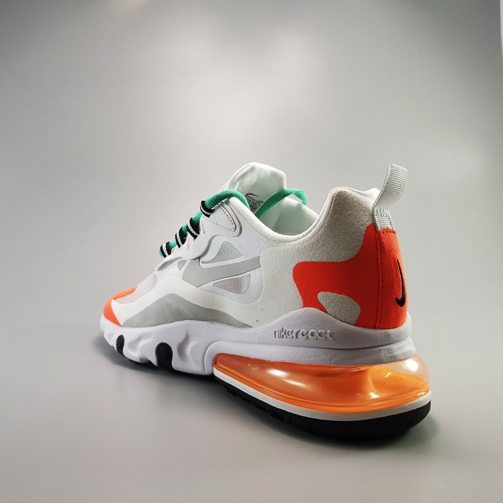 Giày Sneaker Air max 270 react white/Red (Beige Orange)