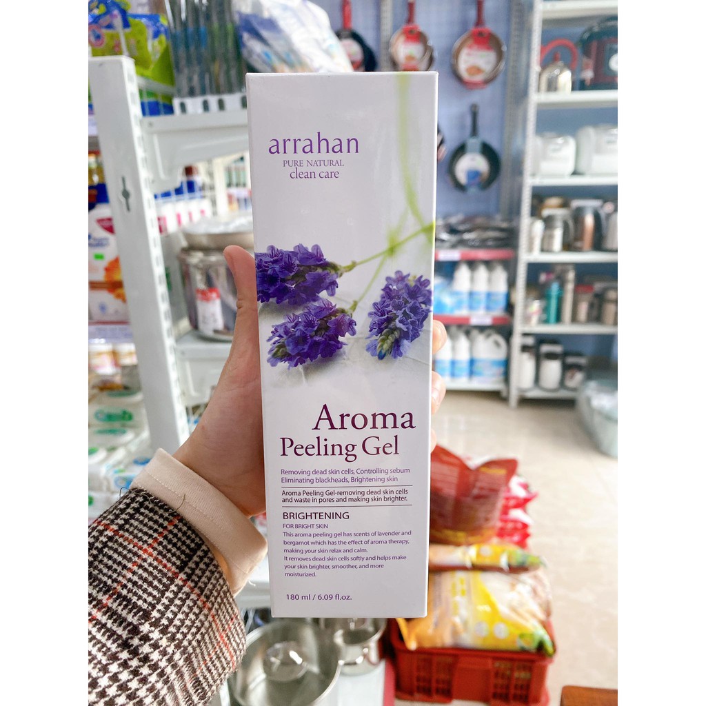 Tẩy da chết Arrahan Pure Natural Clean Care Aroma Peeling Gel