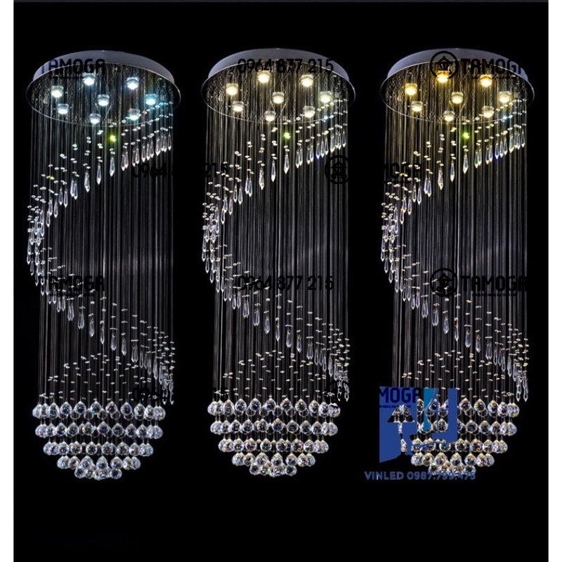 Đèn thả tông tầng HAPOVA ACRY 6189