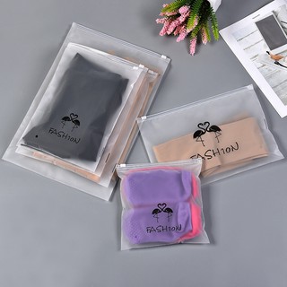 TÚI ZIP ĐỰNG QUẦN ÁO, ĐỒ SẠCH HÌNH HỒNG HẠC ĐEN