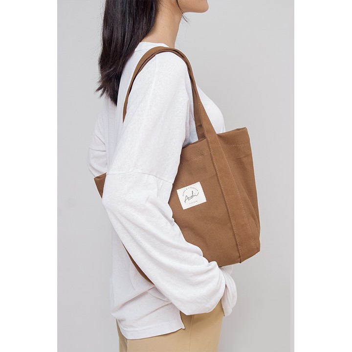 TÚI VẢI ACOHI MINI BROWN BAG