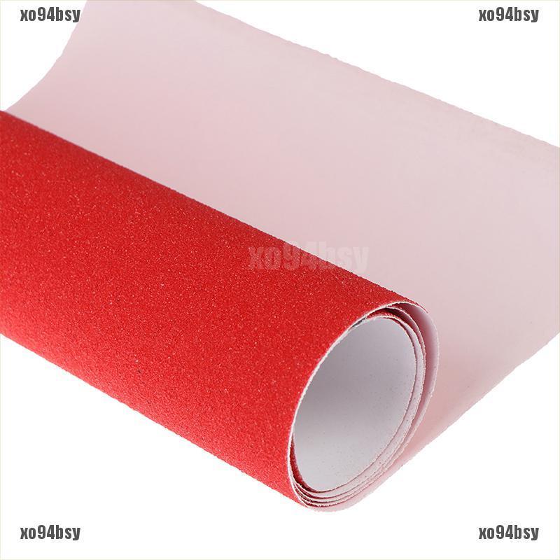 [xo94bsy]Skateboard Deck Sandpaper Grip Tape Griptape Protection Waterproof Non-