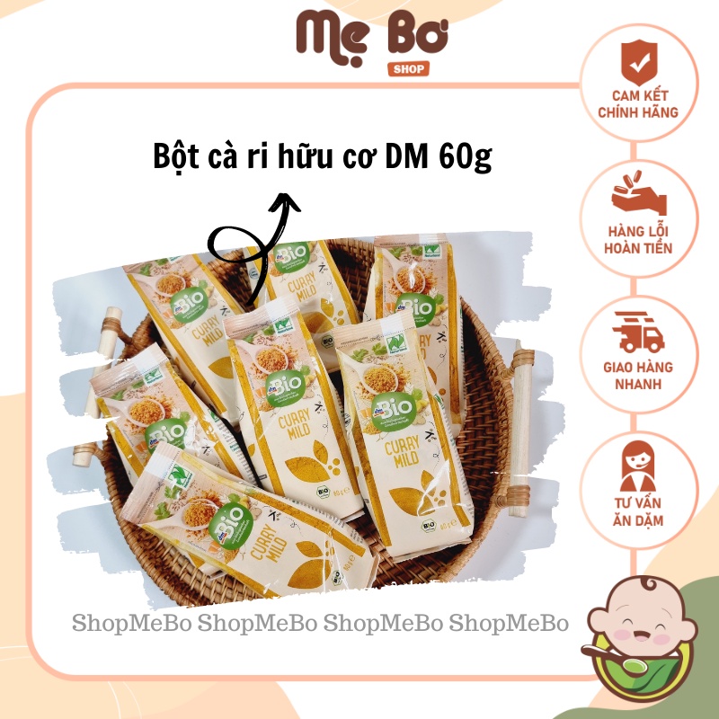 [DM] Bột cà ri (curry) hữu cơ DM, cho bé từ 1 tuổi