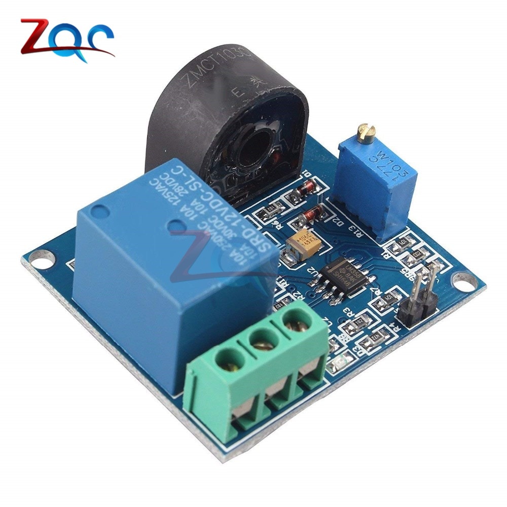 Mô-đun Cảm Biến Dòng Điện AC 5V 12V 24V 5A