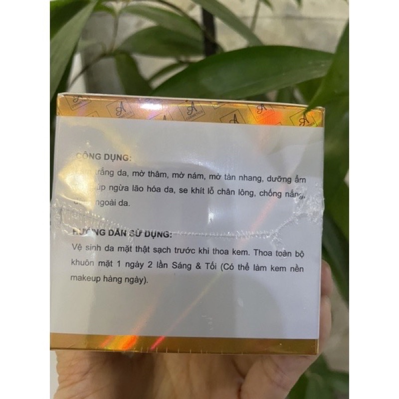 Kem Face Pháp A Cosmetic Phương Anh 50g, chính hãng, hỗ trợ trắng da - tặng 1 nạ nhau thai cừu cho mỗi đơn