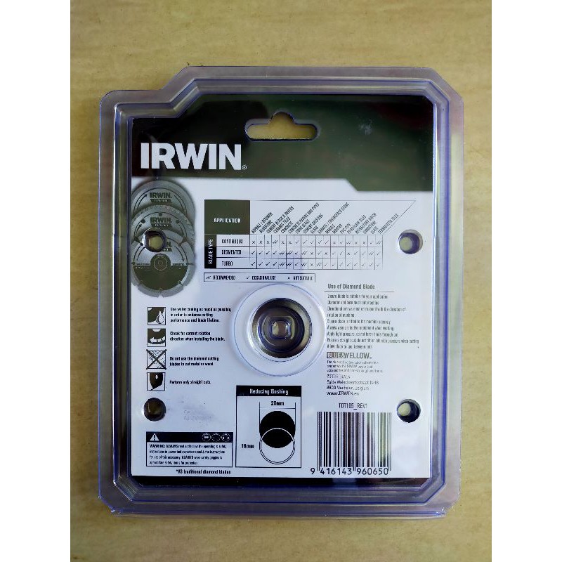 Lưỡi cắt gạch đa năng 1 tất irwin