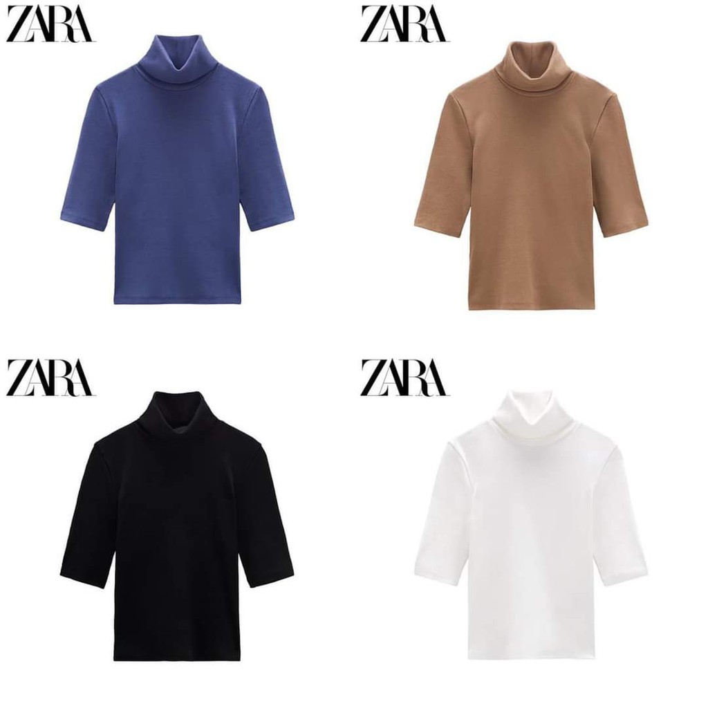 ÁO CỔ LỌ ZZ.R CHO NỮ 4 MÀU