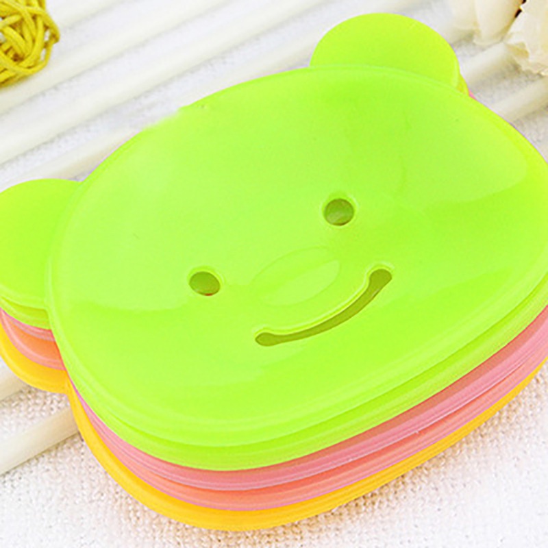 Giá đỡ xà phòng không cần đục lỗ họa tiết hoạt hình dễ thương