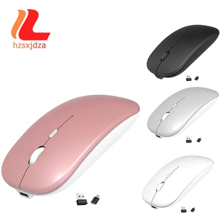 Chuột Bluetooth Không Dây 2.4ghz Cho Pc, Laptop, Macbook (Màu Vàng Hồng)