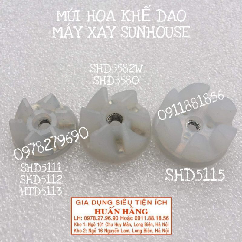 HOA KHẾ CHO DAO XAY MÁY XAY SUNHOUSE SHD5111 SHD5112 SHD5115 SHD5580 SHD5582W