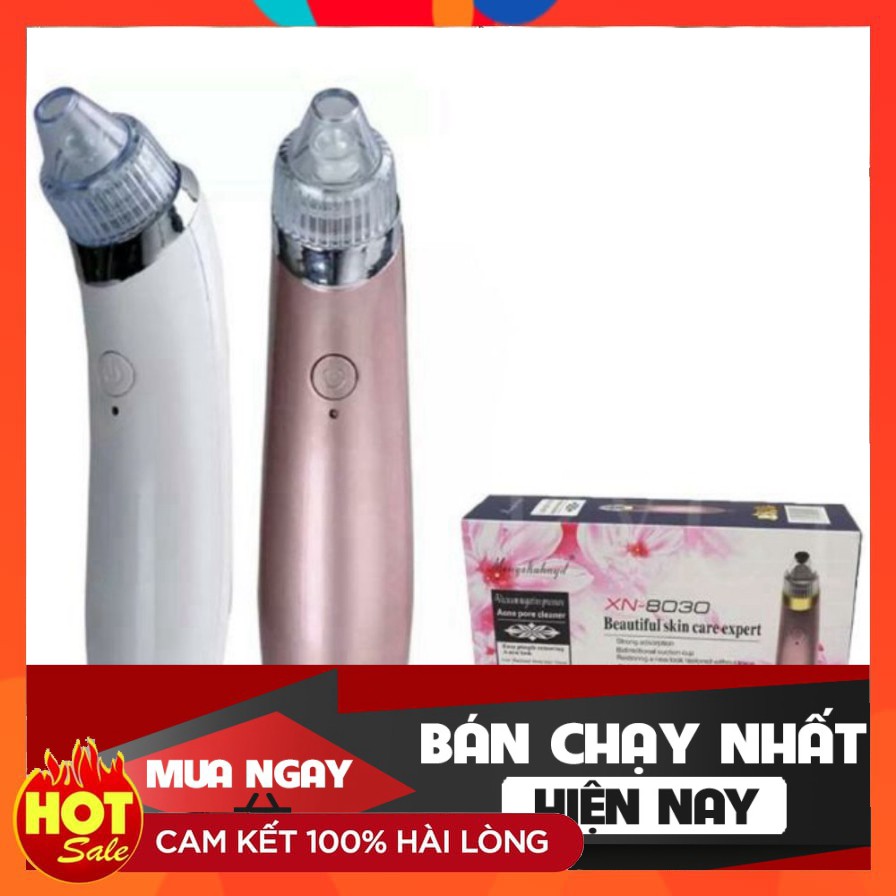 [FREESHIP] Máy hút mụn Beauty Skin care XN-8030 Tặng kèm 4 đầu hút - Hàng chất lượng, cam kết giá tốt nhất miền nam - Hà