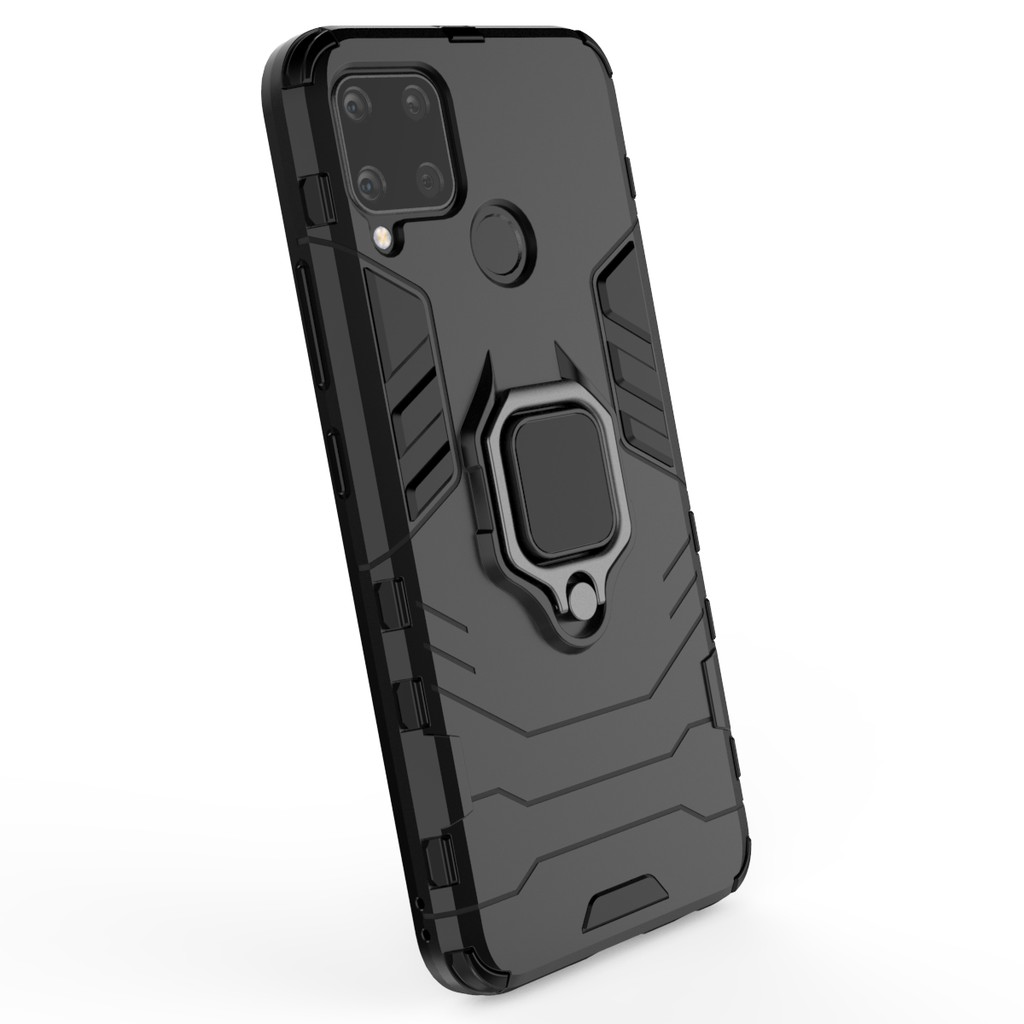 Ốp lưng Oppo Realme C15 / C12 / Realme C33 / Realme C35 chống sốc Iron Man Iring cao cấp giá đỡ xem phim