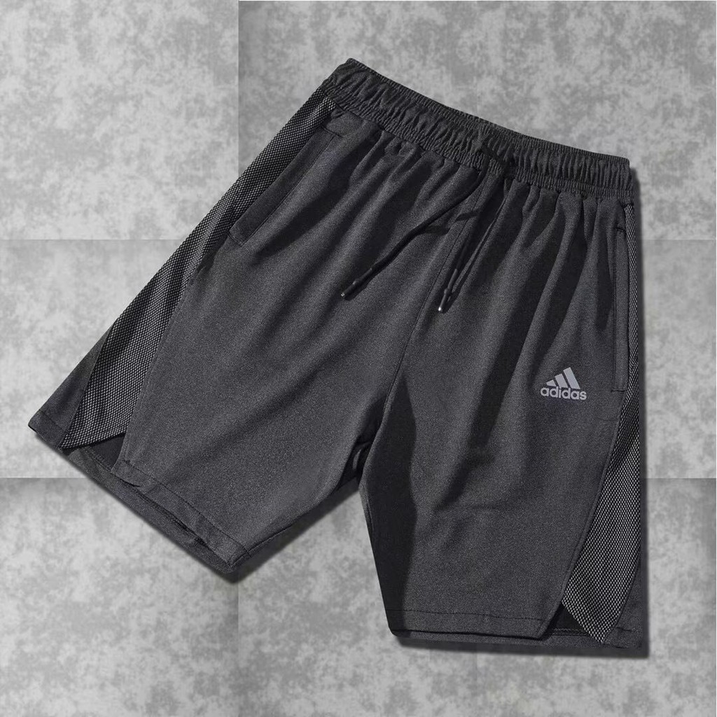 Adidas Quần short thể thao nam quần short đi biển   Quần tập chạy Đào tạo thoáng khí